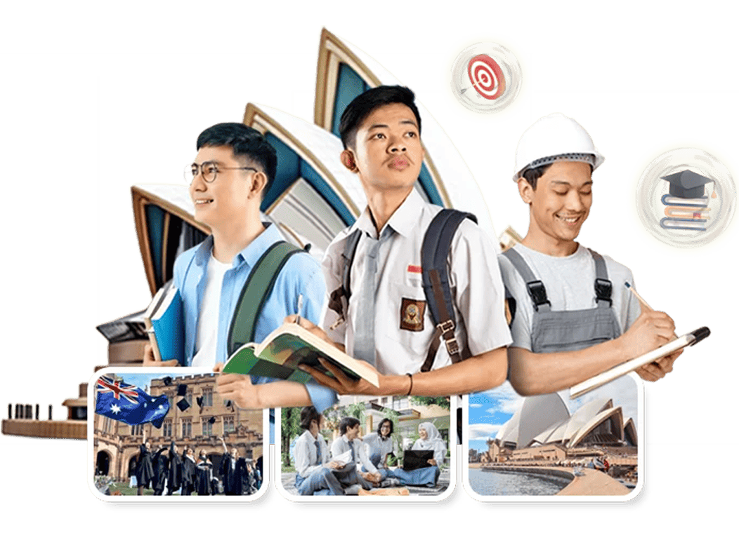 Students learning at Cherry English School
