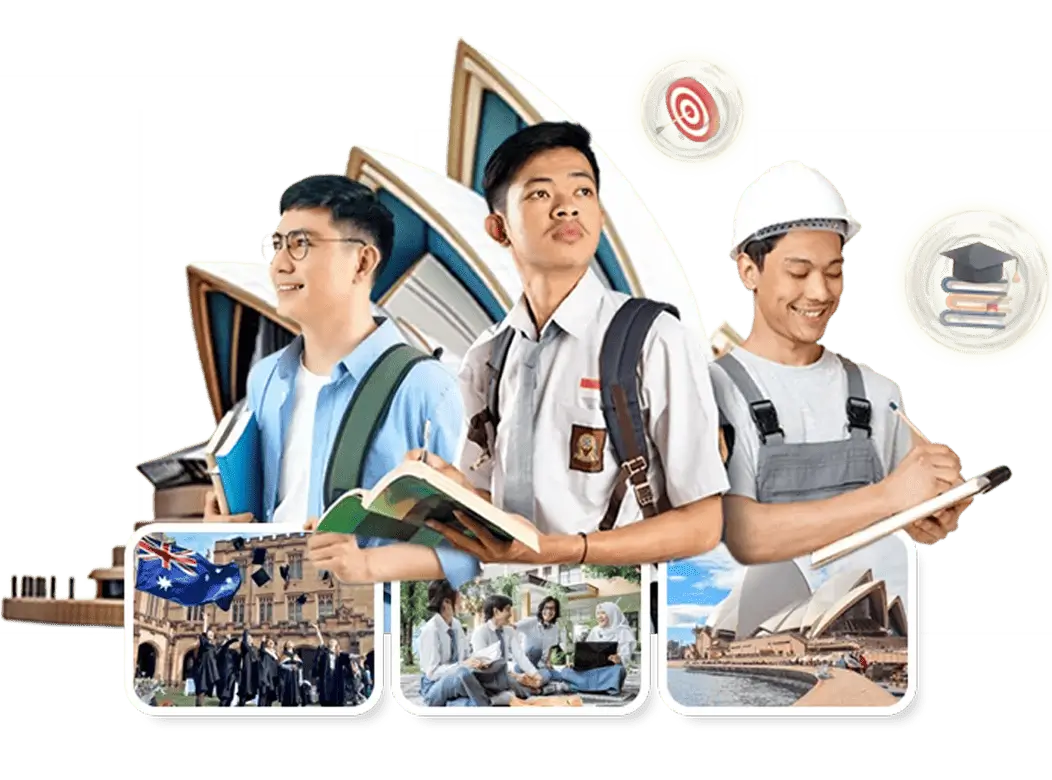 Students learning at Cherry English School